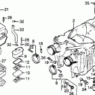 CM400A Cm400a handle lever @ cable @ mirror  @ switch 79-81