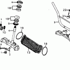 CR125R Handlebar @ top bridge 81