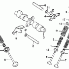 CM400E Распредвал и клапана