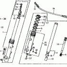 CB650C Cb650c front fork 81