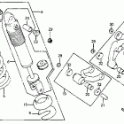 CR125R Rear shock absorber @ link 81