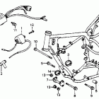 CR125R Frame @ ignition coil 81
