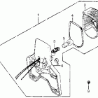XR250R Боковая панель