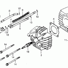 NA50 Cylinder head @ cylinder  @ control box 81