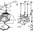 CM400A Cm400a / t front brake master cylinder 79-80
