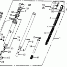 CM400A Cm400a / t front fork 81