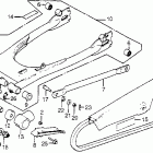 CM400A Swingarm @ chain case