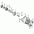 CR125R Water pump 81