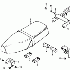 C70 Seat @ rear carrier