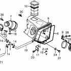 XR500 Воздухозаборник
