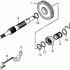 XR500 Кик стартер