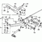 XR250 Pedal @ step @ kick starter arm