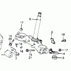 XL500S Xl500s steering stem @ horn 79-81