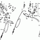 CR250R Рулевые переключатели и троса