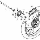 XR500 Переднее колесо