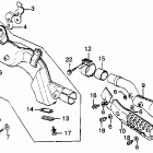 XL500S Xl500s muffler 79-81