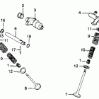 XR250 Распредвал и клапана