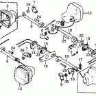 CM400A Cm400a gearshift drum @ gearshift arm