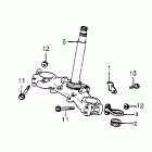 XR500 Траверса нижняя