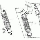 CB750C Rear shock absorber 80