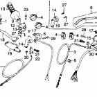 XR250 Handle switch @ lever @ cable