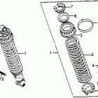 CBX Rear shock absorber 80