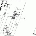 XL250S Front fork 80-81