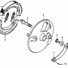 CR250R Передний тормоз
