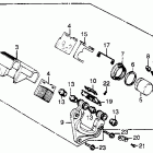 CM400A Заднее колесо