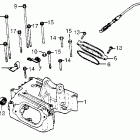 XR500 Крышка головки цилиндров