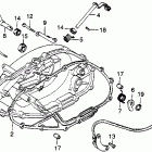 XR250 Right crankcase cover  @ pulser