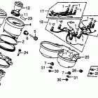 CBX Speedometer @ tachometer