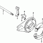 XR250 Задний тормоз