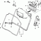 XR200 Headlight @ headlight case 80