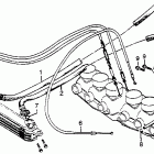 CBX Oil hose @ cable