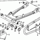 GL1100 Задний кожух картера