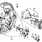 CB750F Rear wheel 79