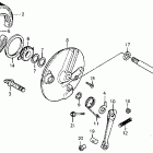 CM185T Передний тормоз