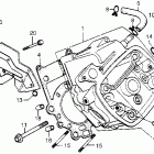 CX500 Левая головка цилиндров