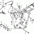CR250R Frame @ ignition coil 78-79
