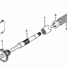 GL1000 Final gearshaft