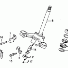 CB400TI Steering stem @ horn