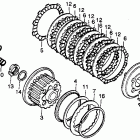 CB400TI Сцепление