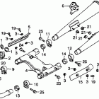 CB400TI Глушитель
