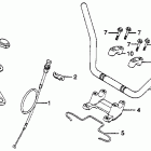 CB400TI Руль и панель переднего номера