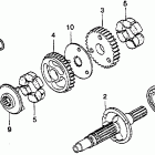 GL1000 Alternator shaft