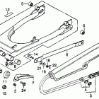 CB400TI Swingarm @ chain case