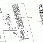 XR185 Задний амортизатор