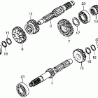 CX500 Трансмиссия