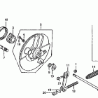CT70 Передний тормоз